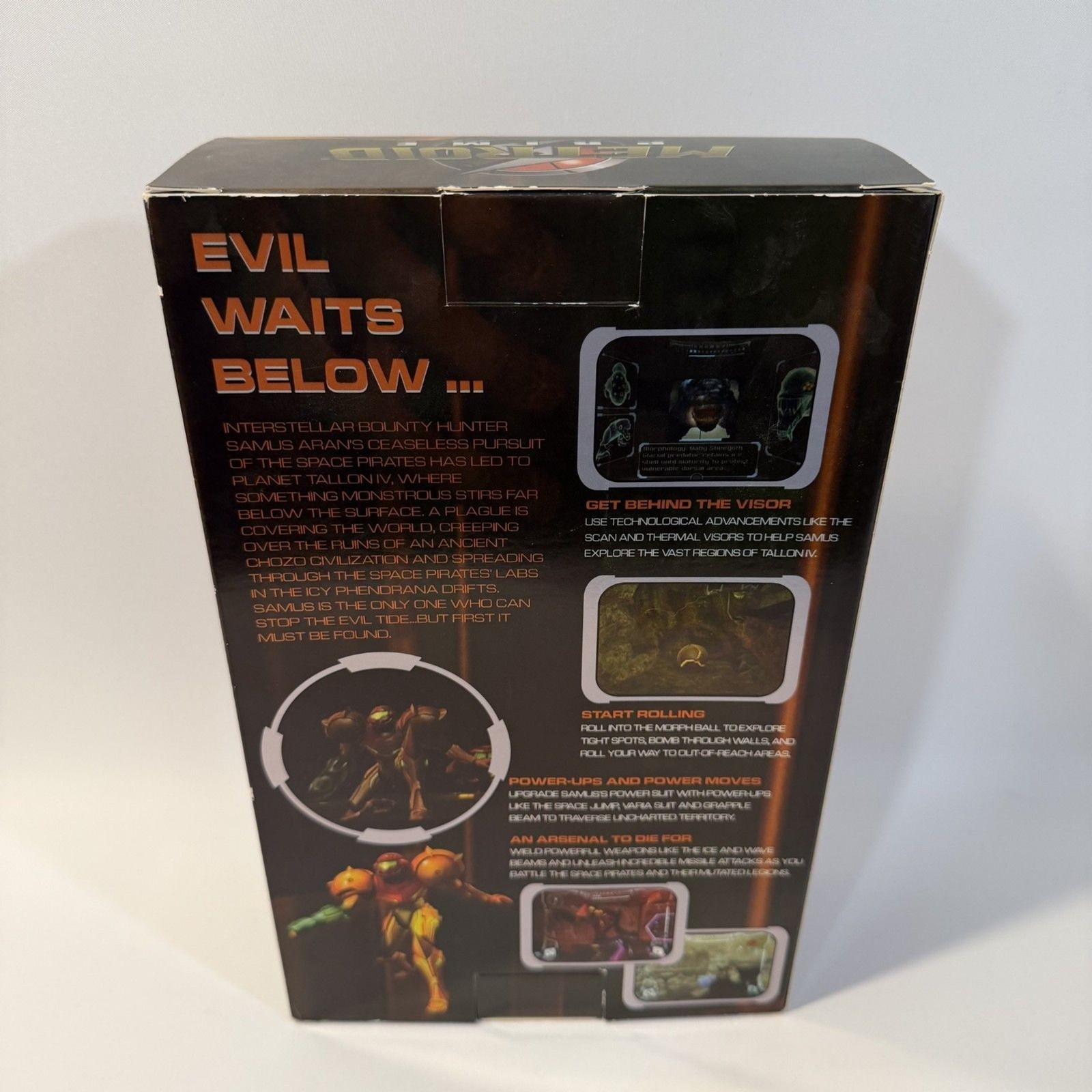Metroid Prime Nintendo GameCube Original Store Display Retail Promo Standee