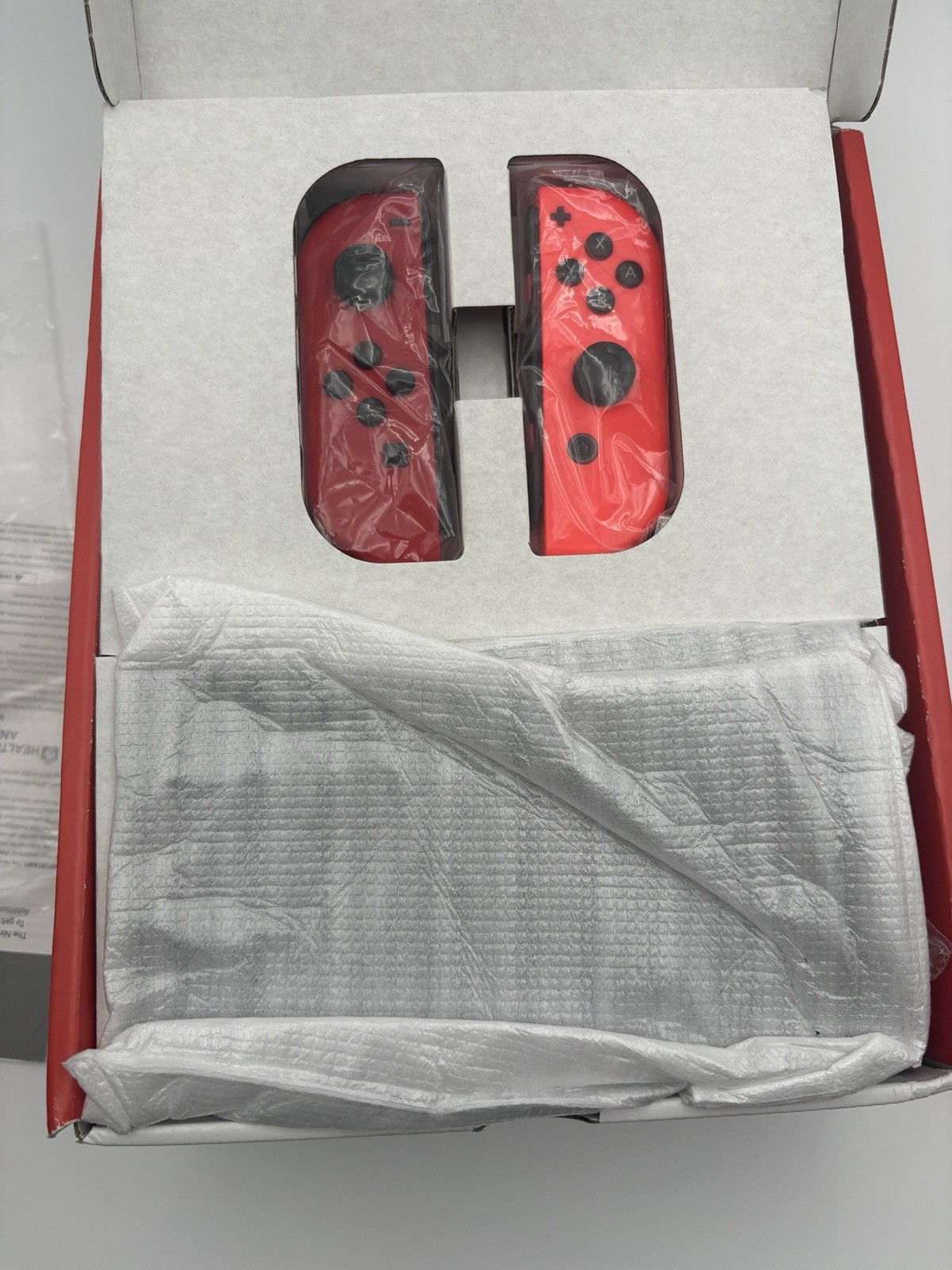 Nintendo Switch CONSOLE – Mario Choose One Bundle – CIB NO GAME – Tested CLEAN