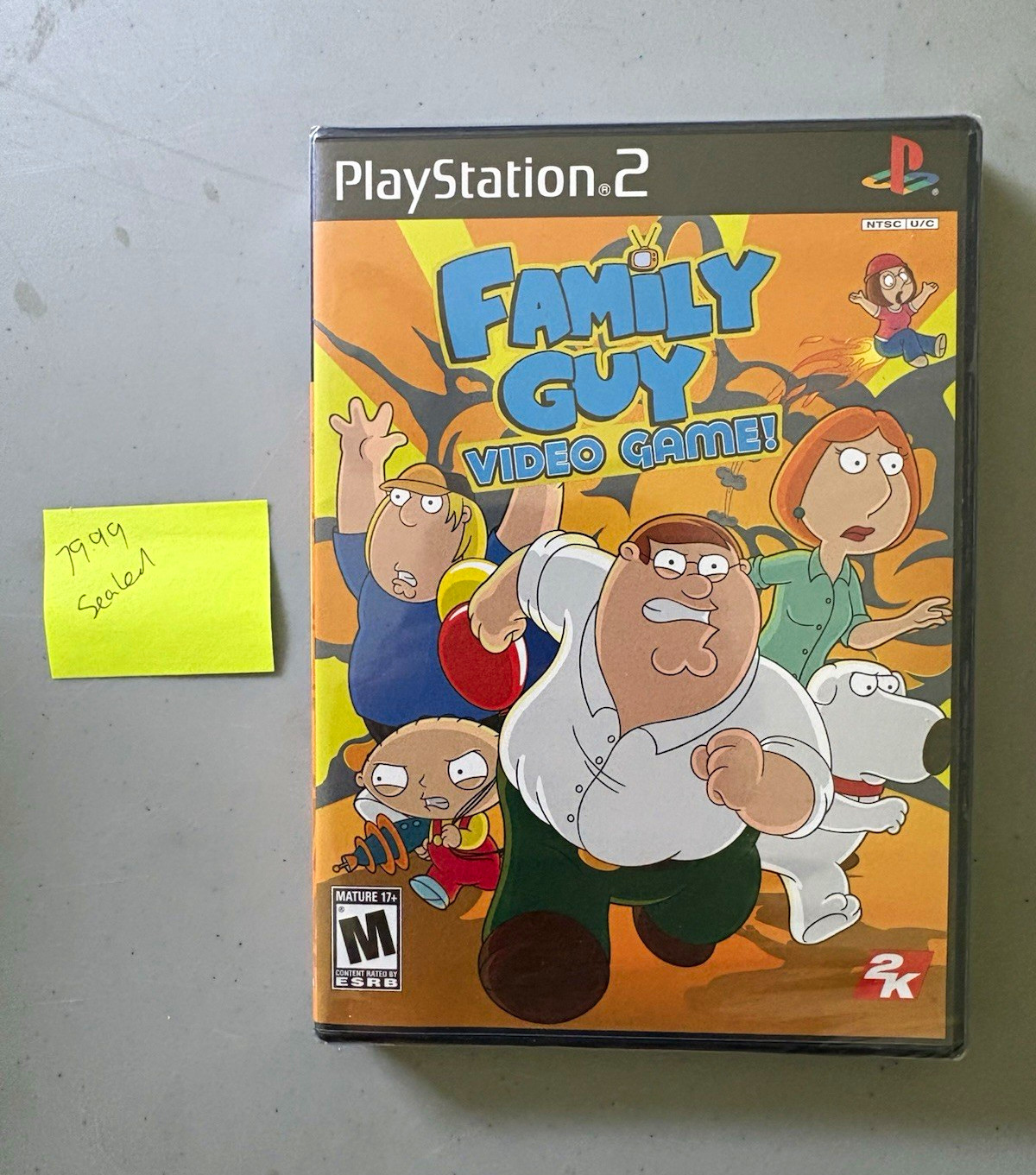 2K Games Family Guy Video Game! (Sony PlayStation 2) M Mature NTSC-U/C