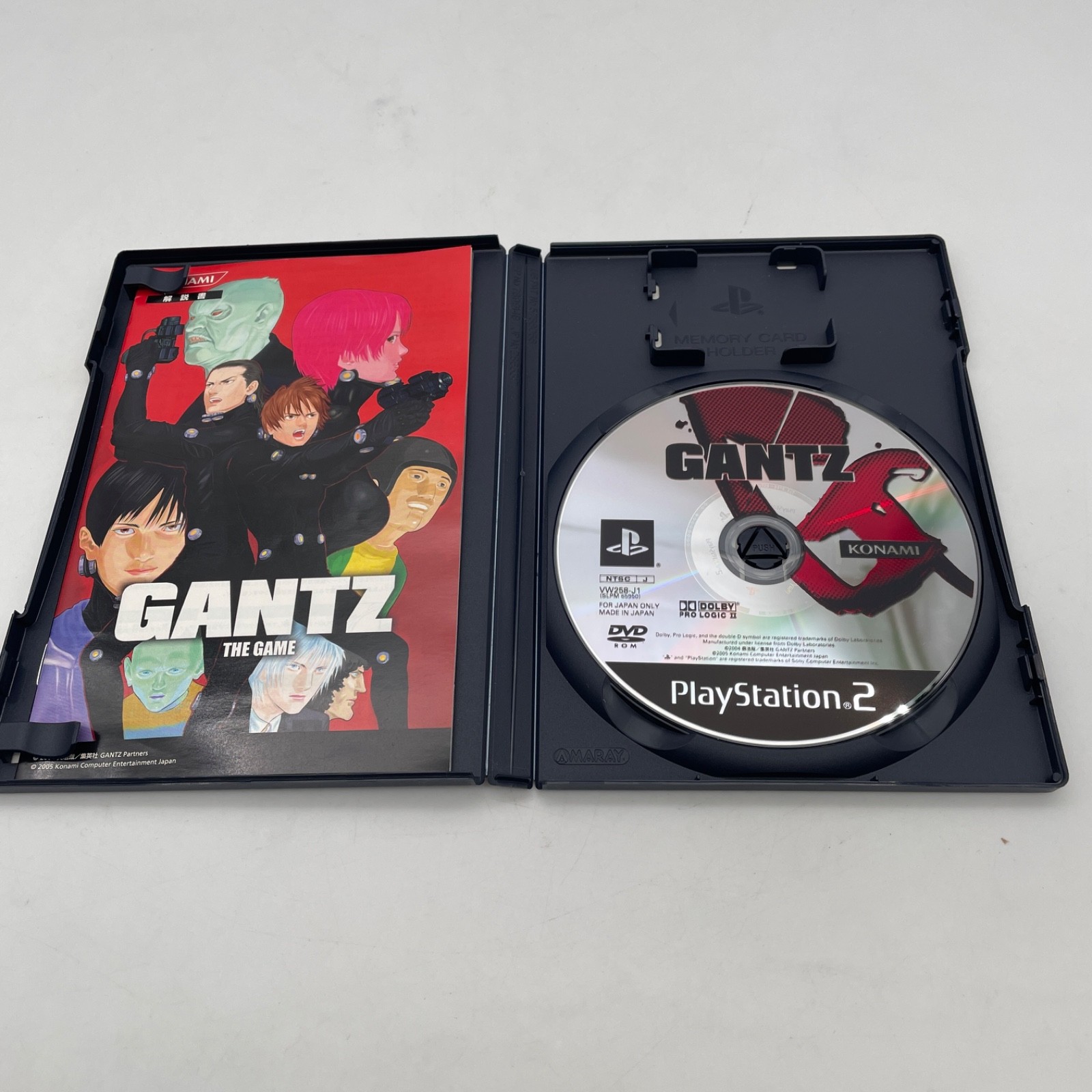 PS2 Gantz The Game KONNAMI Playstation 2 NTSC-J Japan Import