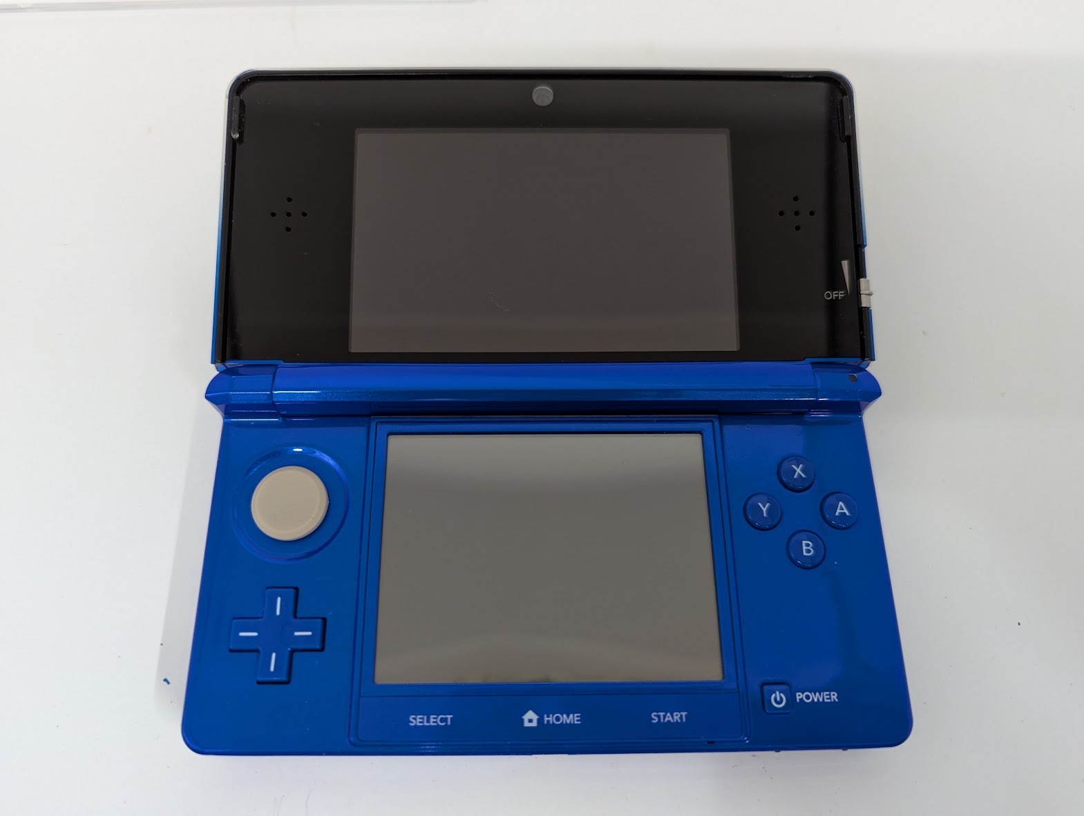 B254 Nintendo 3DS console Cobalt Blue Japan /adapter memory 2GB fx