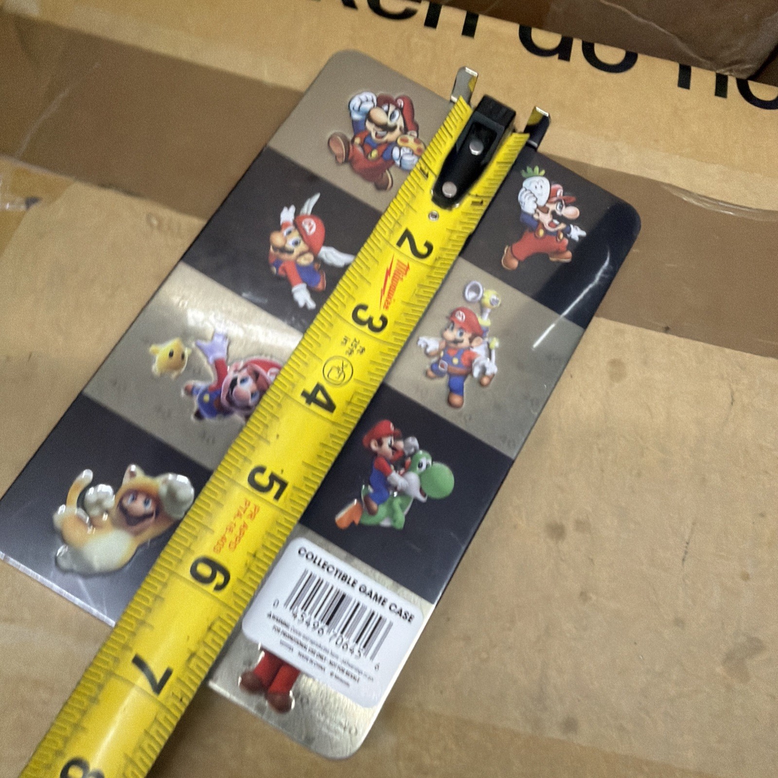 Super Mario Bros. 40th Anniversary Exclusive Game Carrying Case Steel-book