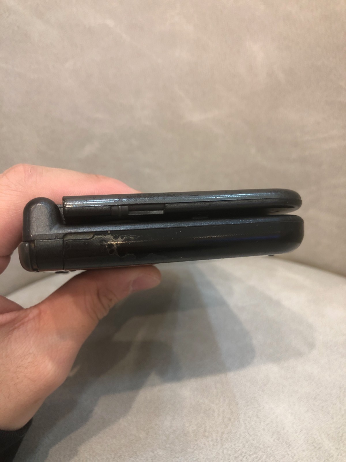 New Nintendo 3DS LL Metallic Black Boxed Clean Condition No Stylus With Start Gu
