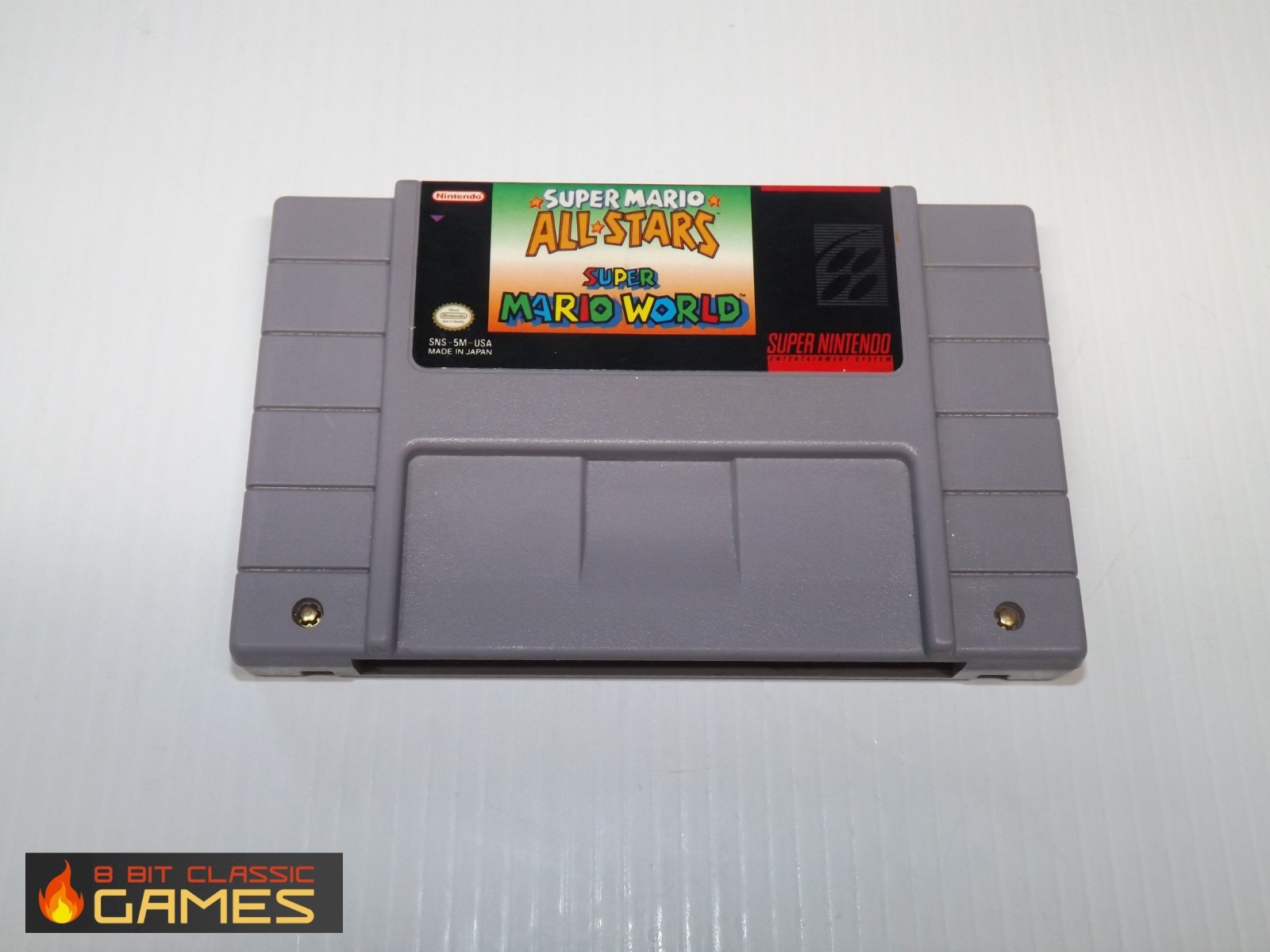 AUTHENTIC! Super Mario All Stars World – GAME ONLY – SUPER NINTENDO SNES 73a