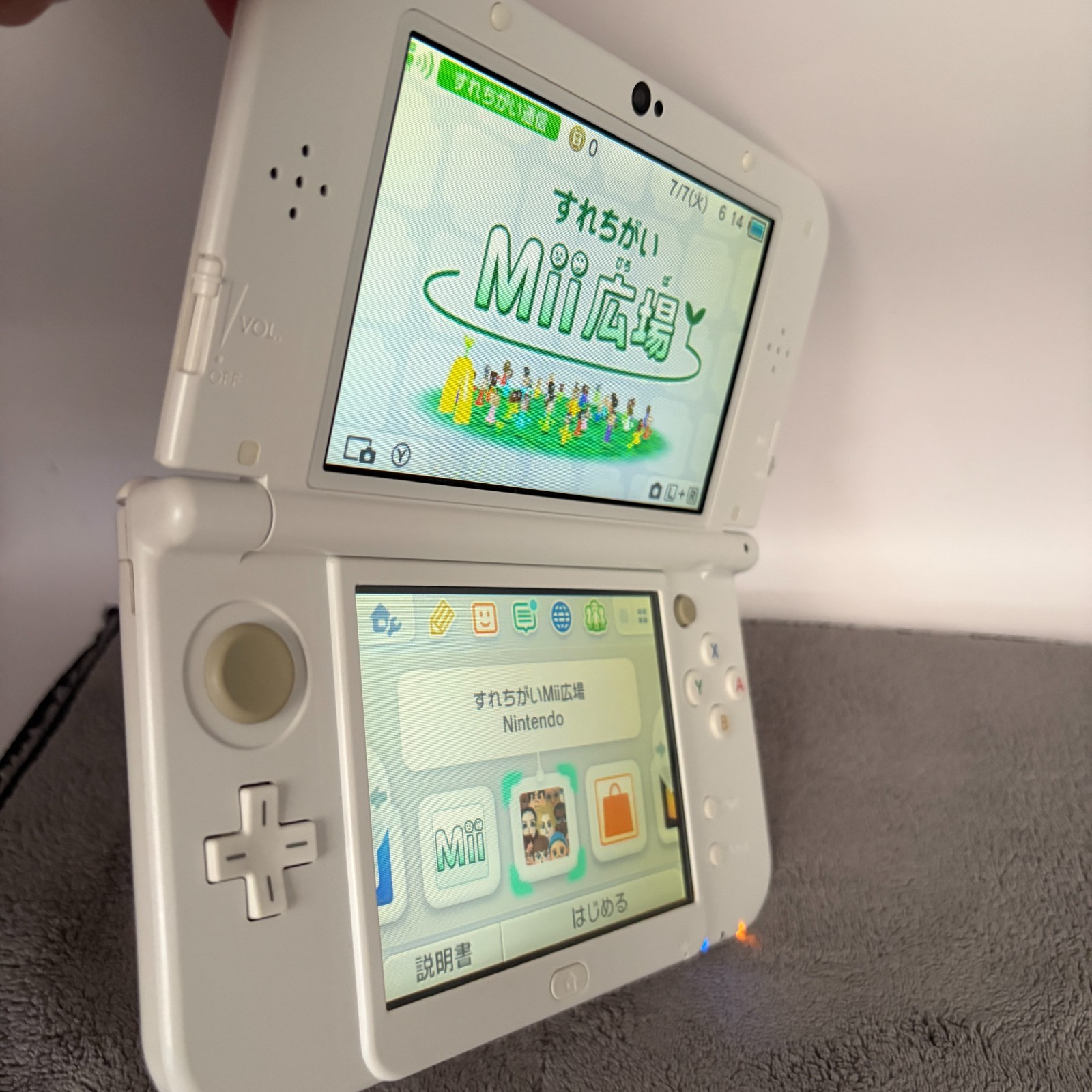 【Excellent5】Dual IPS NEW Nintendo – white rare 3DS LL XL Gmae Console From Japan