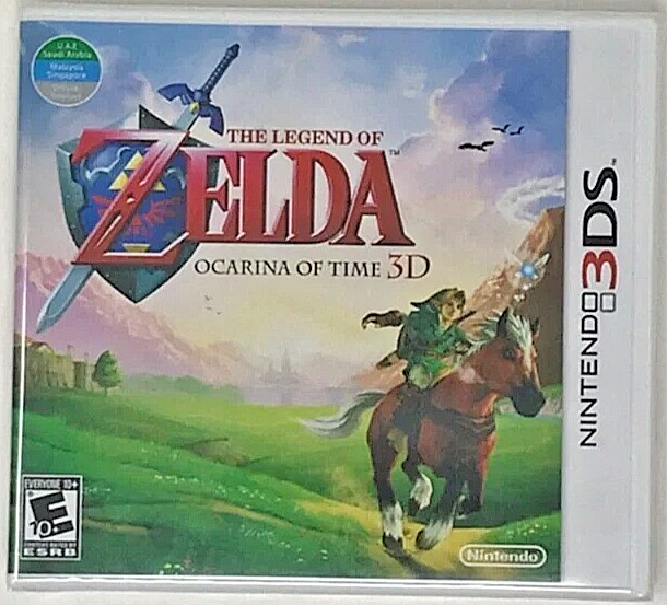 The Legend of Zelda: Ocarina of Time 3D & Majora’s Mask 3D 3DS New Bundle