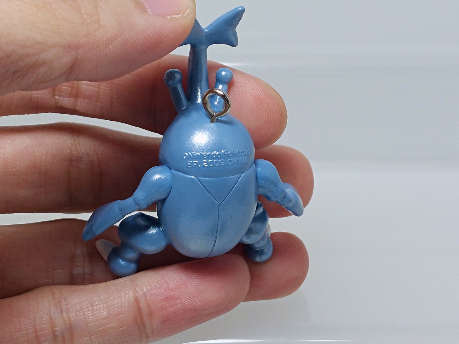 Heracross Metallic ver Pokemon Keychain Figure Banpresto 2009 Japan G04 1.85in