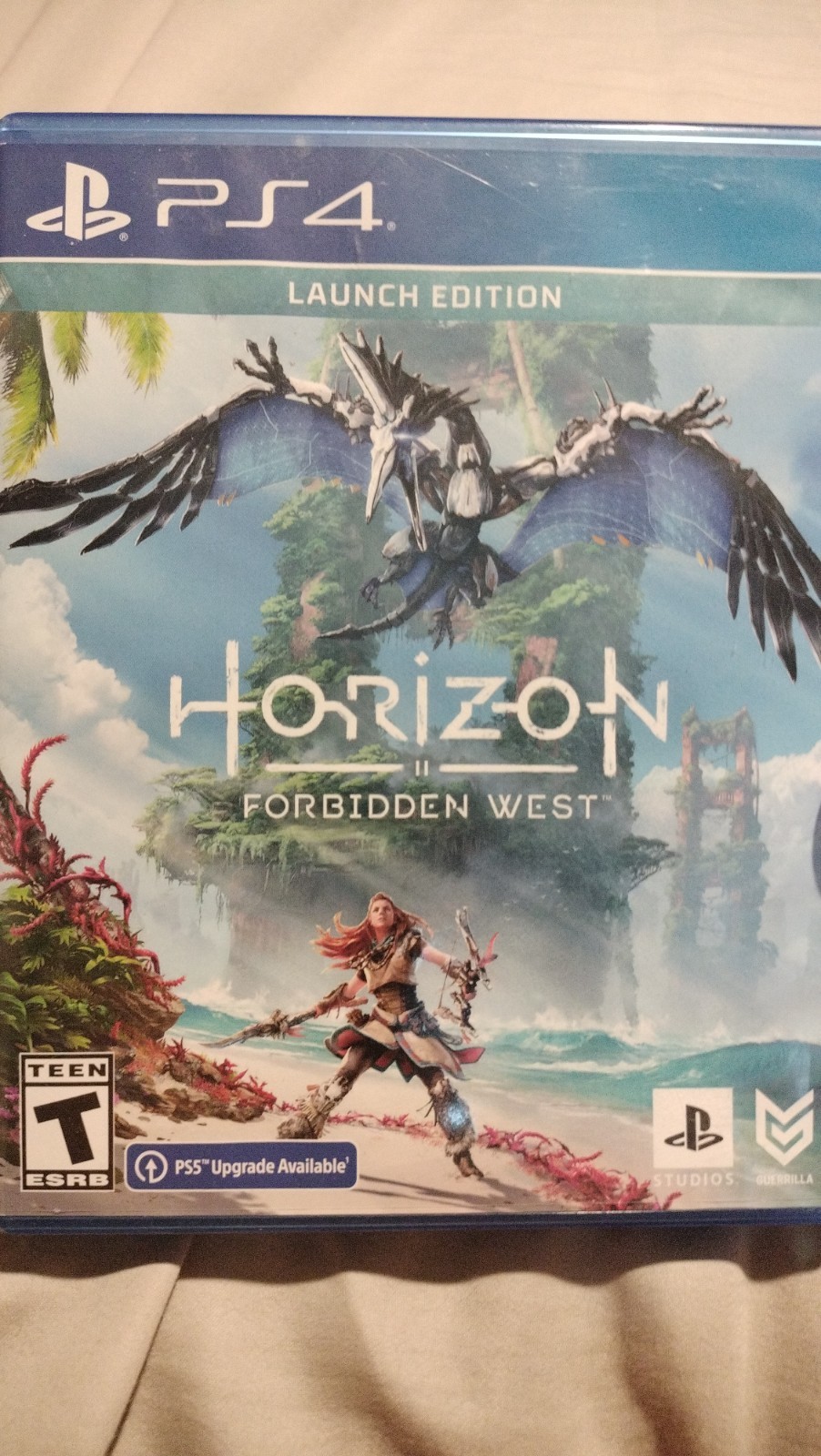 Sony Horizon Forbidden West Launch Edition PS4 Game PS5 Upgrade Available