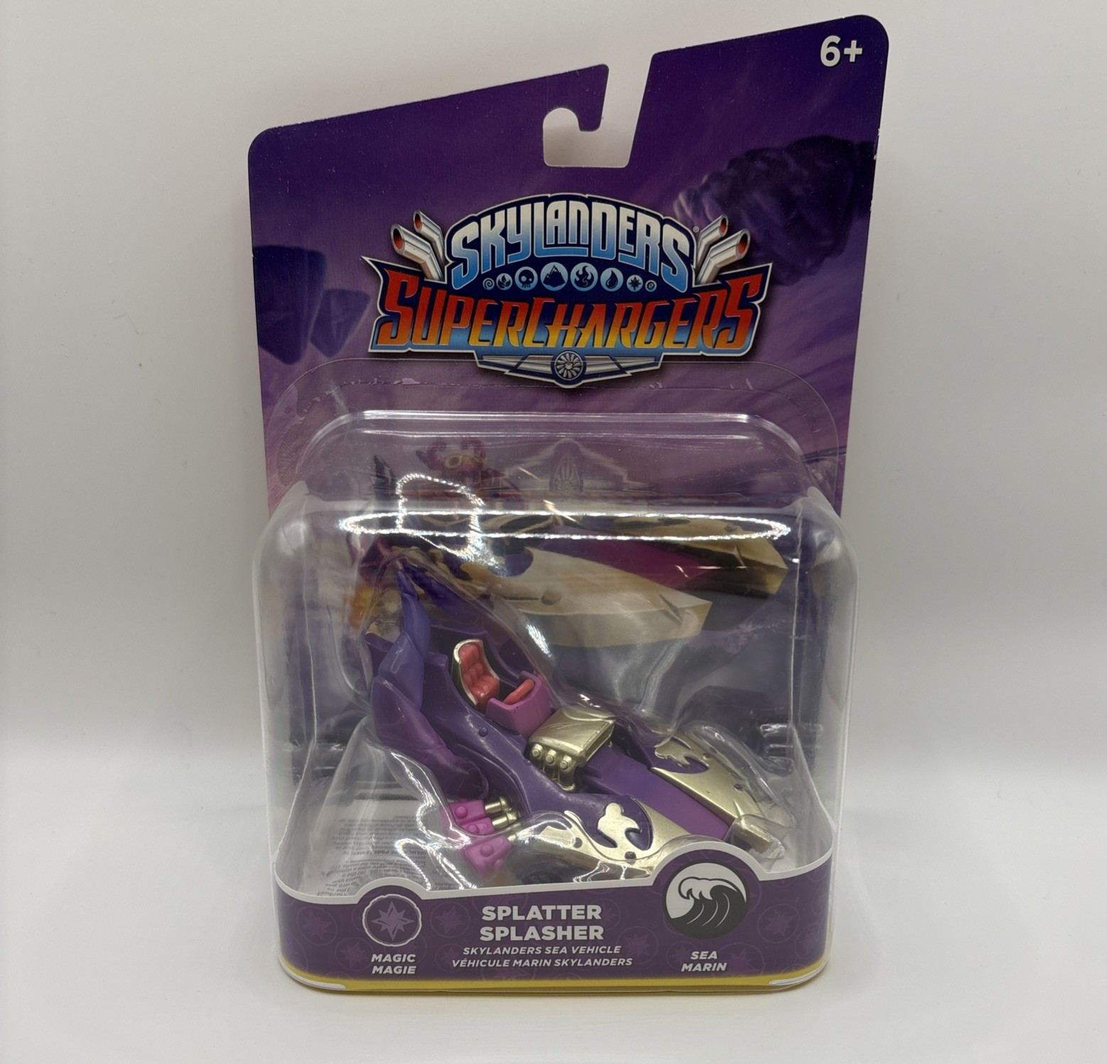 Skylanders Superchargers Splatter Splasher Vehicle XBox Playstation Wii NEW