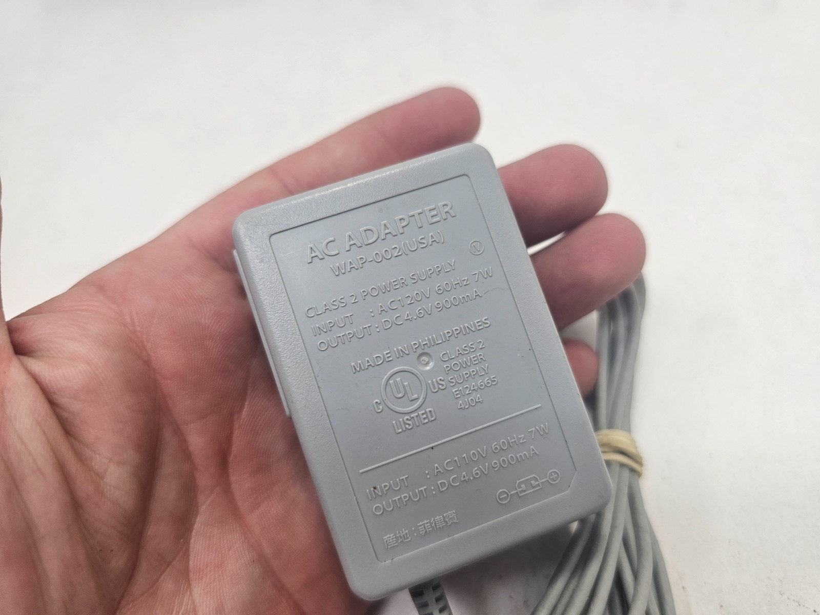 Official Nintendo 3DS AC Adapter WAP-002 USA OEM Power Supply Charger DSi XL 2DS