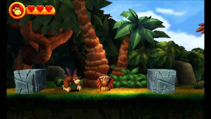 Donkey Kong Country Returns 3D – Nintendo 3DS New (Multiplayer, 2016 Platform)
