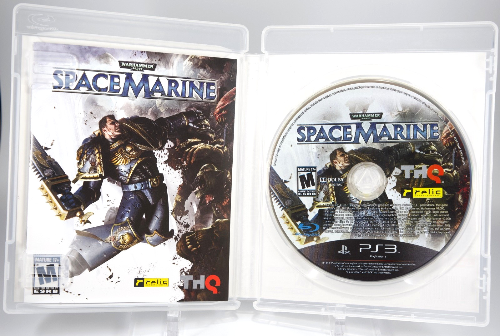 Wahammer 40K: Space Marine PlayStation 3 PS3 Game