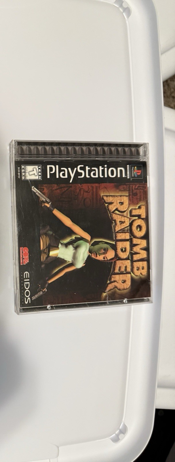 Eidos Interactive Tomb Raider PS1 Action Adventure NTSC-U/C Manual T 1996