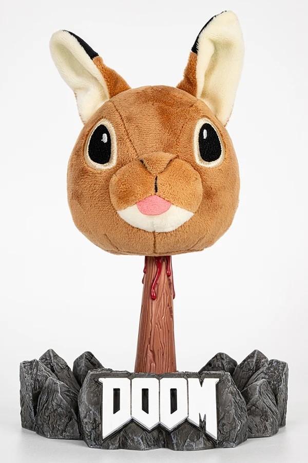 DOOM Daisy Plush with Base and Pike Brand New in Sealed Box Bethesda Sold Out