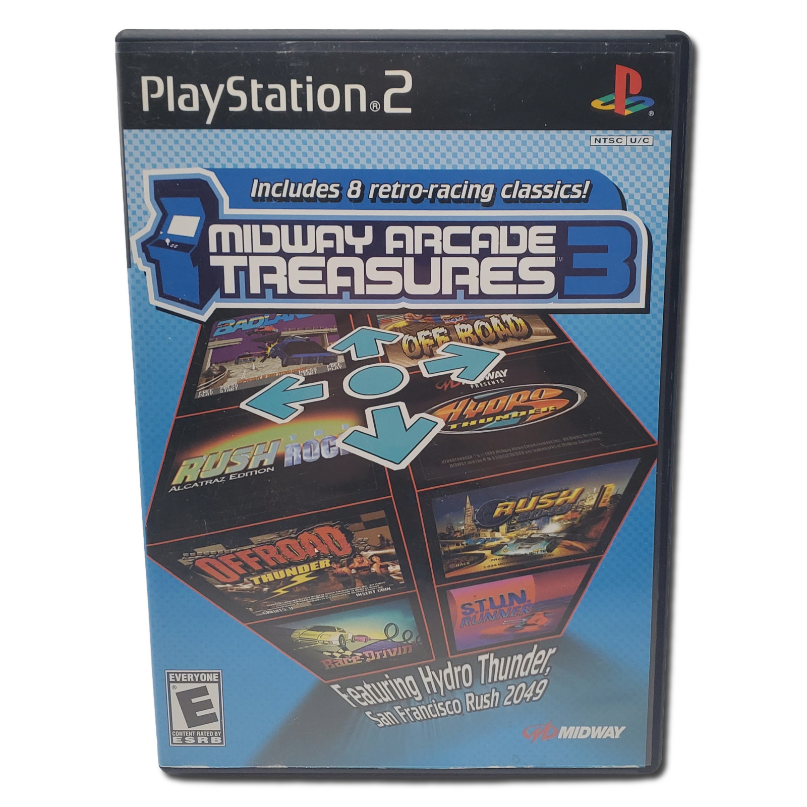 Midway Arcade Treasures 3 Sony PlayStation 2 PS2 Complete CIB With Manual
