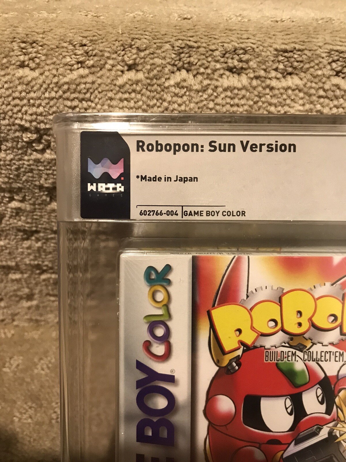 Robopon: Sun Version Game Boy Color new Sealed Wata 9.0 A+ Altus Nintendo VGA