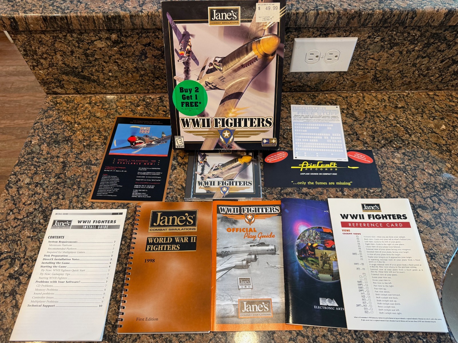 Jane’s Combat Simulations Collection (11 Big Box PC Games) Complete Manuals Maps