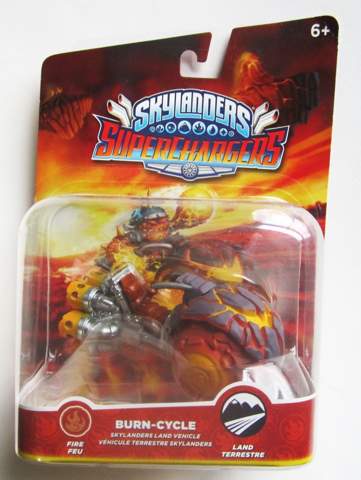 Skylanders BURN CYCLE Vehicle SuperChargers Figure Character Pack NEW