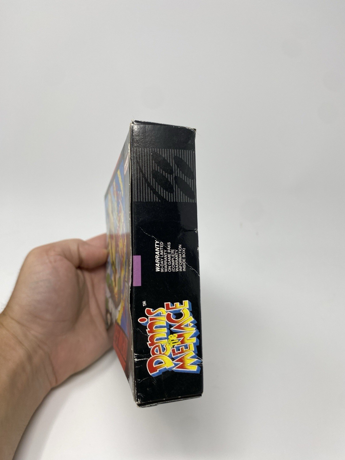 Dennis The Menace Super Nintendo Entertainment System Box Only No Game or Manual
