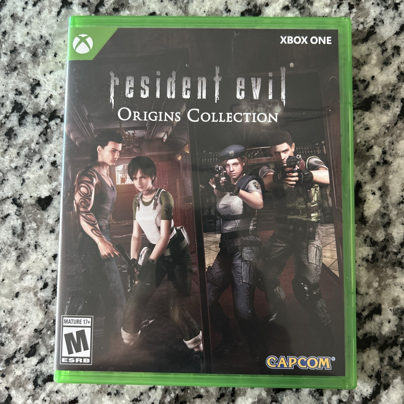 Resident Evil Origins Collection (Microsoft Xbox One, 2016) – Tested -Clean Disc