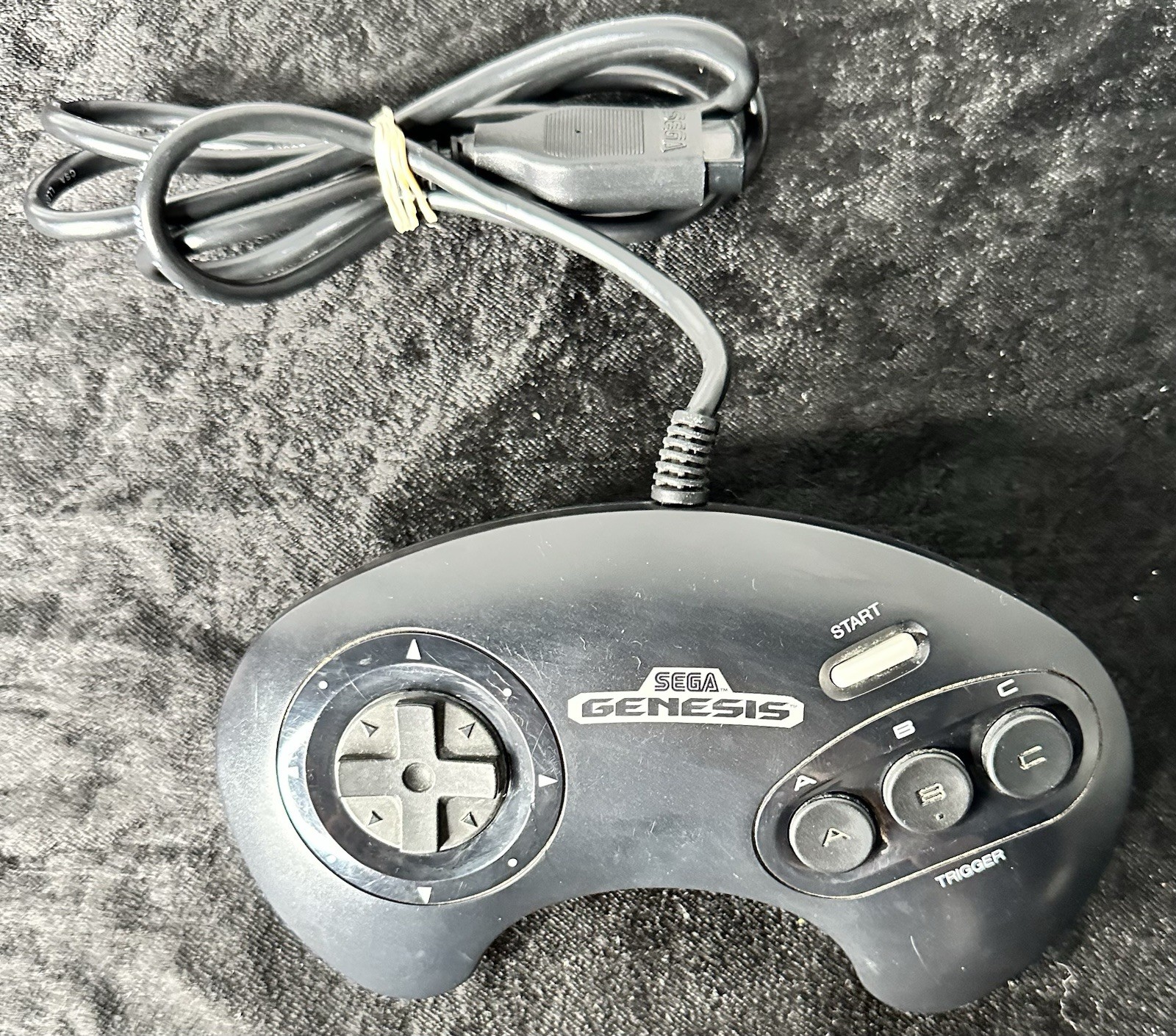 Sega Genesis Model 2 MK-1631 Console & 1 Controller,-Tested Working-NO CABLES