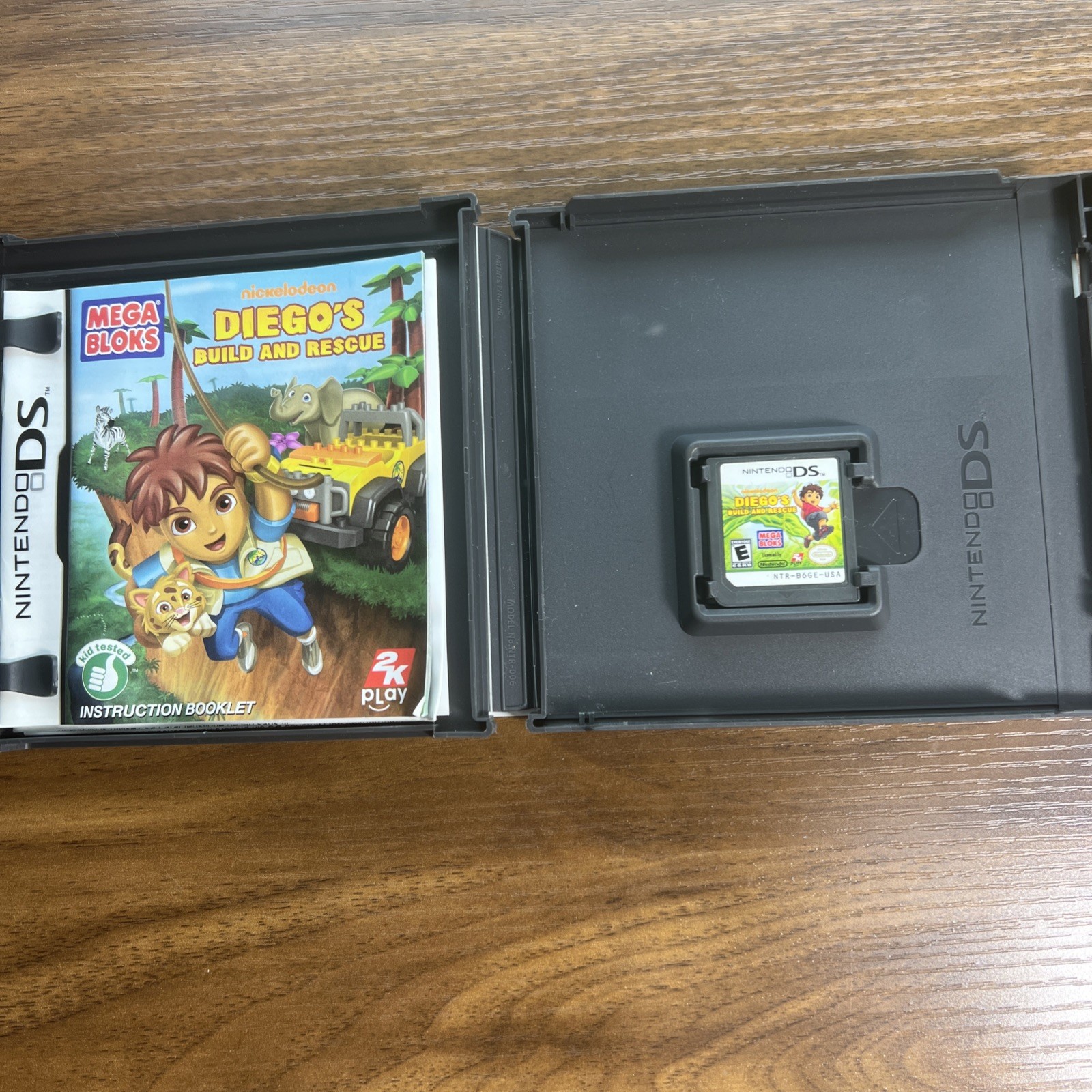 Mega Bloks: Diego’s Build and Rescue (Nintendo DS, 2010) CIB With Manual