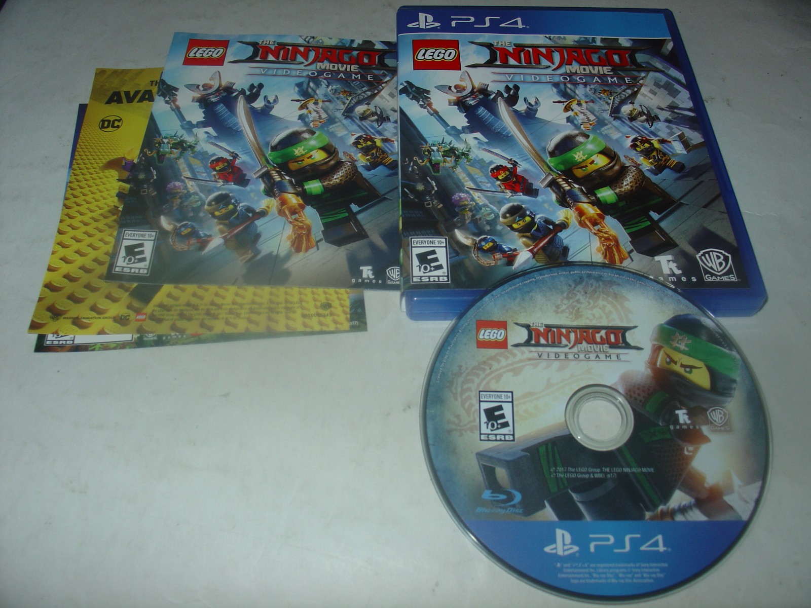LEGO Ninjago Movie Video Game (Sony PlayStation 4, 2017) Minty Complete PS4