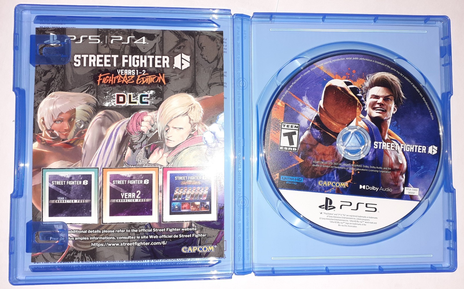 PHYSICAL SF6* Street Fighter 6 – Sony PlayStation 5 * W/DLC * SF6 * PS5 * DISC *