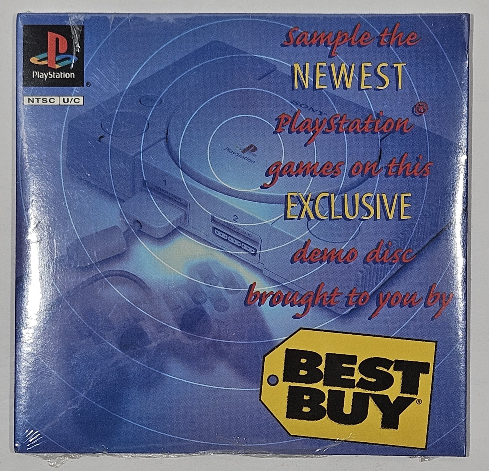 PlayStation Best Buy Exclusive Demo Disc 1998 SCUS-94286 Spyro Crash Sealed