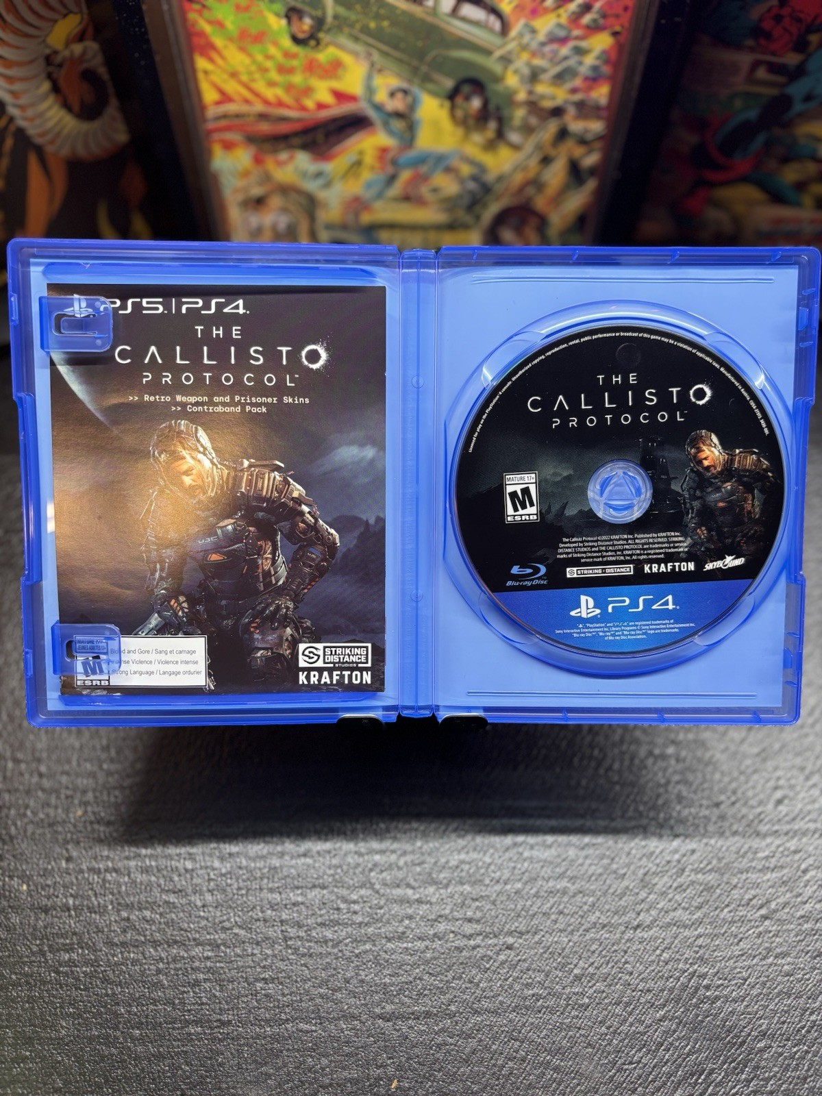 Krafton The Callisto Protocol Day One Edition PS4 Survival Horror M Mature CIB!