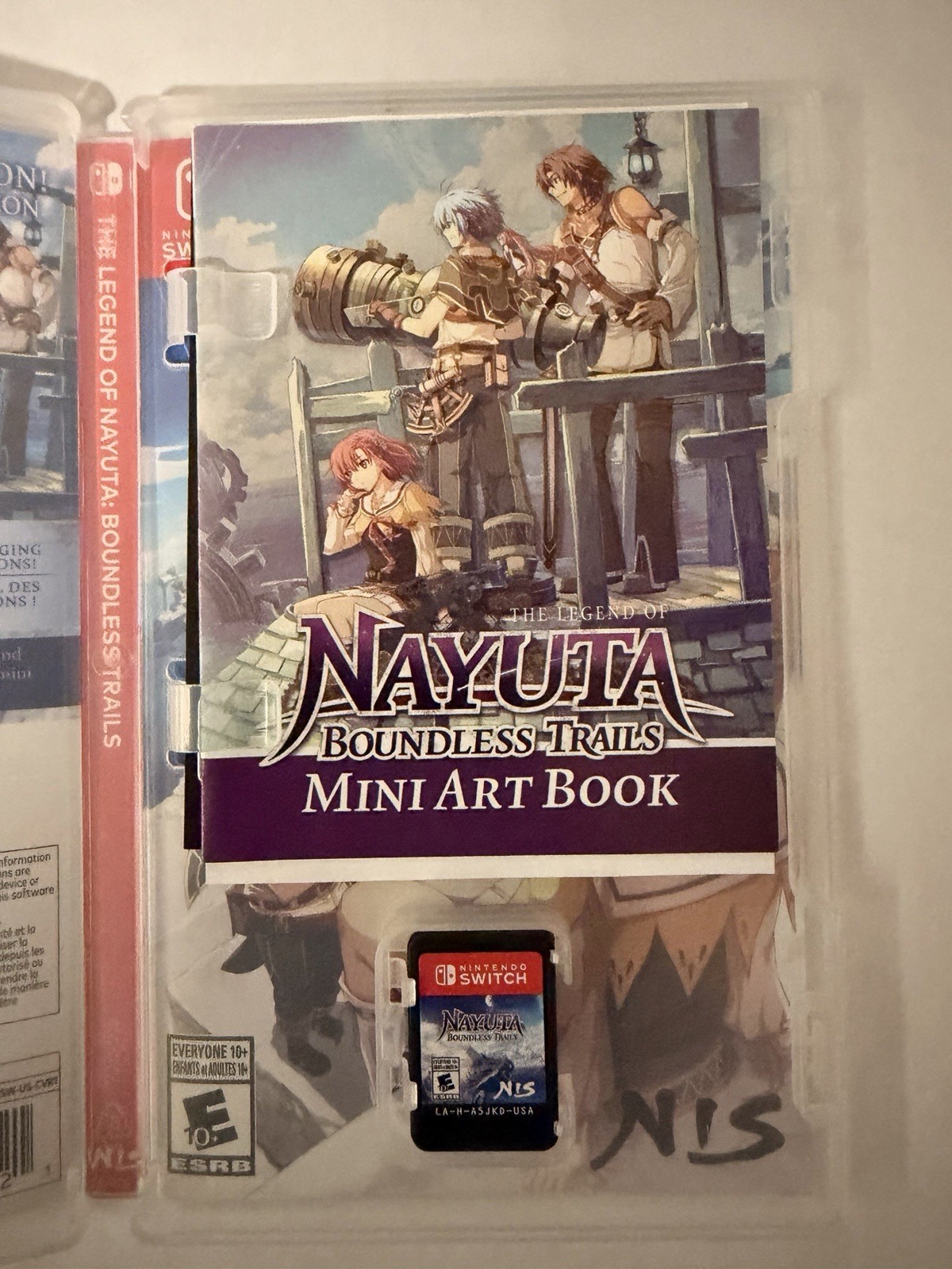 Legend of Nayuta: Boundless Trails Deluxe Edition Switch w/ Art Book
