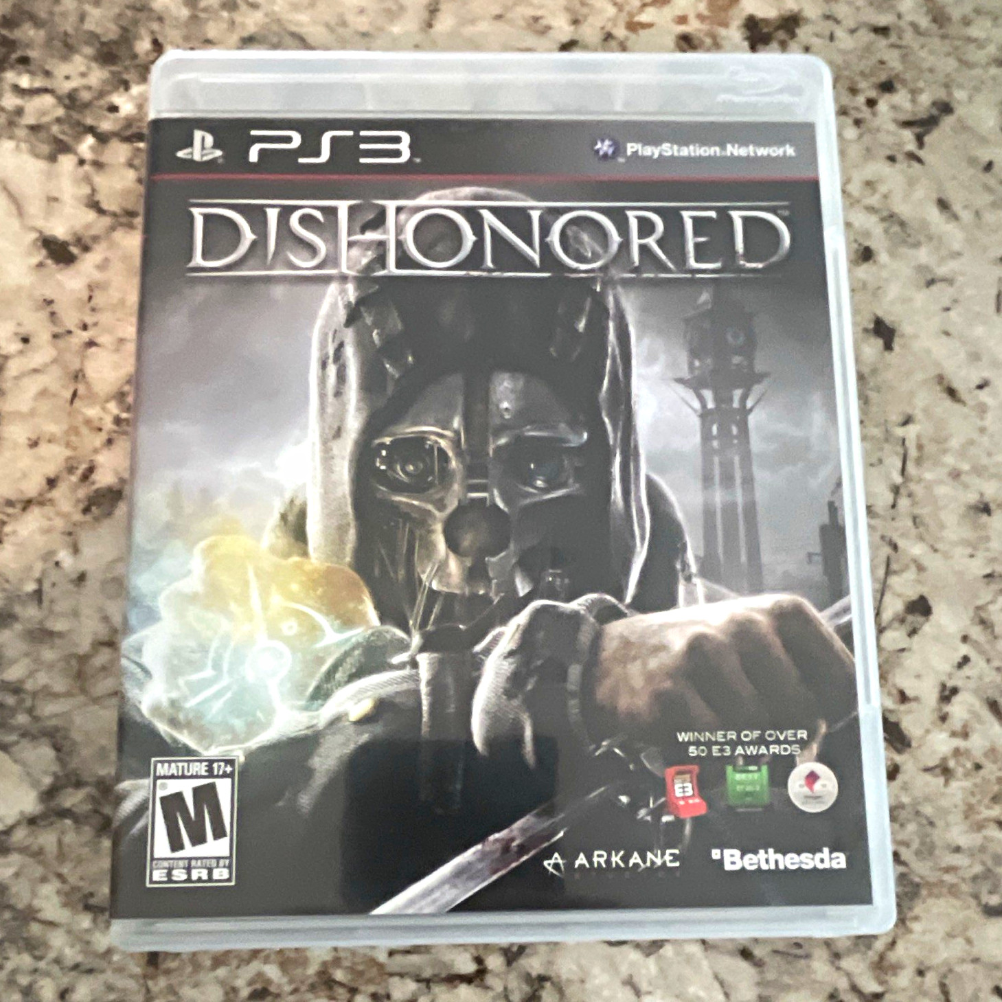 Bethesda Dishonored (PS3) M Mature, Manual Included, Action & Adventure