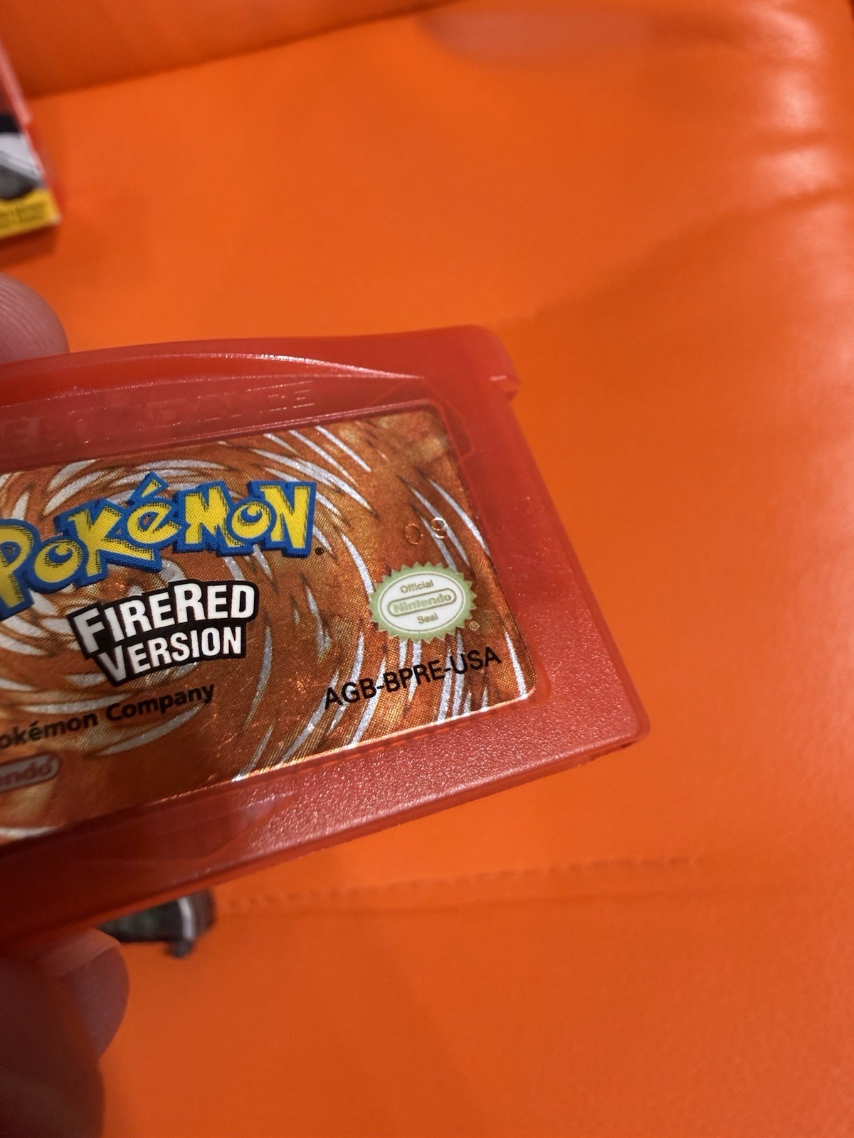 Pokémon Fire Red Wireless Adapter Bundle GBA CiB *Great Condition* All Inserts!