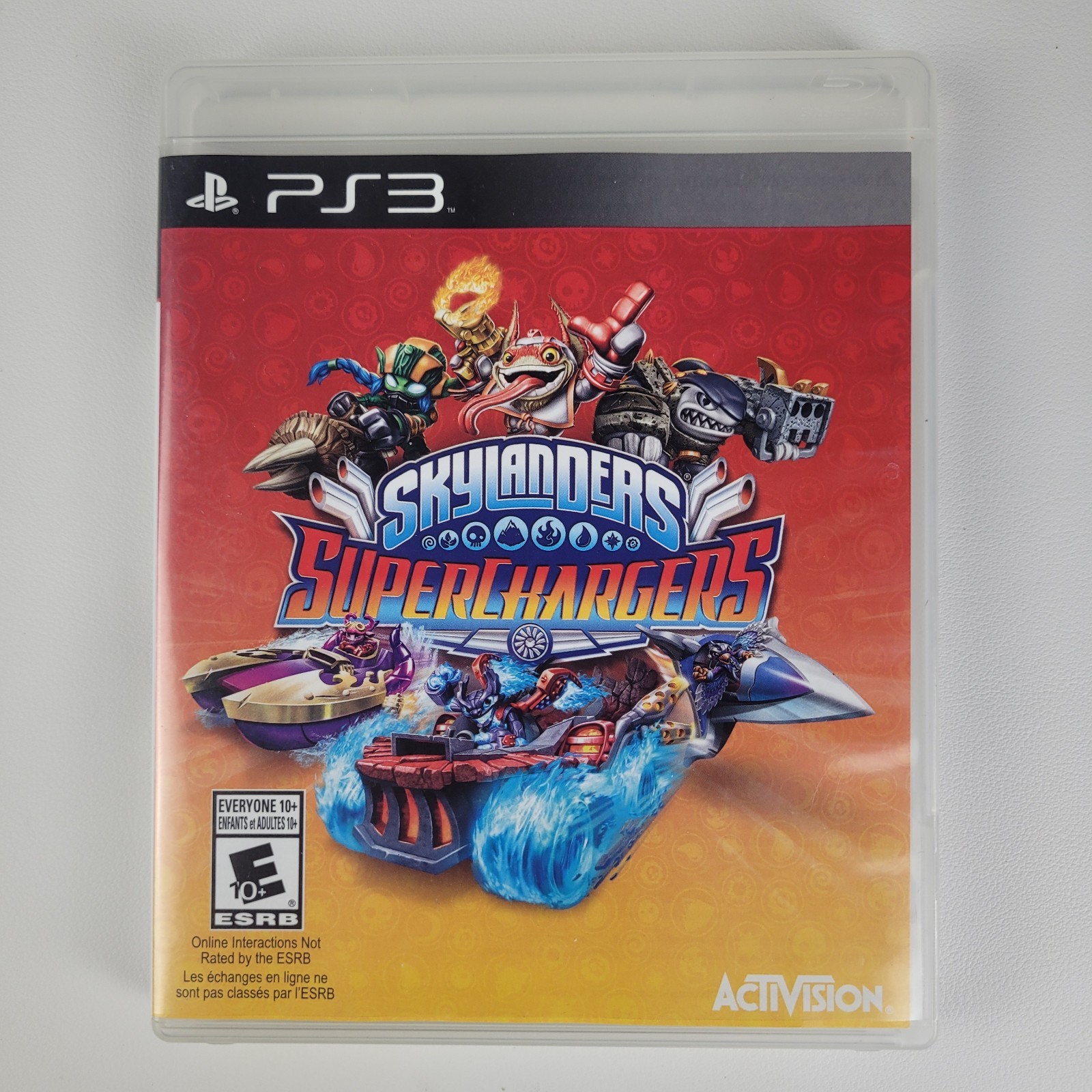 Activision Skylanders SuperChargers Starter Pack Portal Stealth Elf PS3 w/Poster