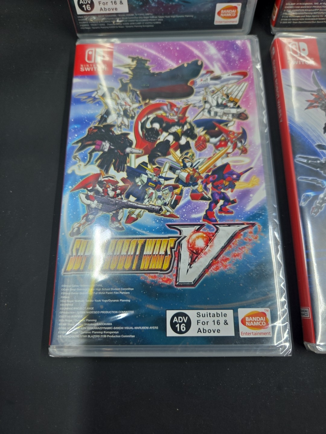 Super Robot Wars X + T + V + Y – Nintendo Switch – Brand New | Factory Sealed