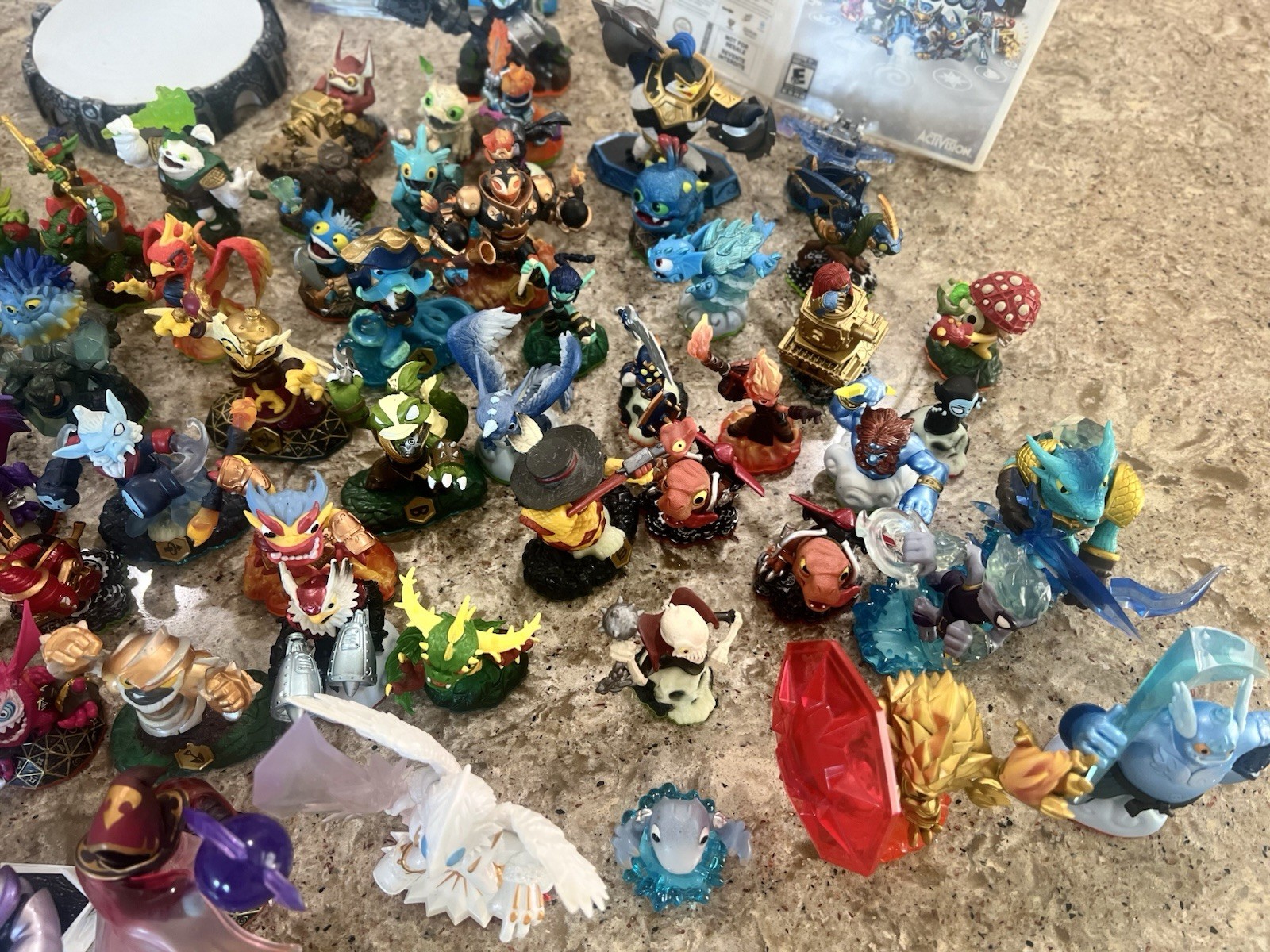 HUGE & RARE Skylanders Collection Lot 80+ Figures Rare Characters Portal Games🔵