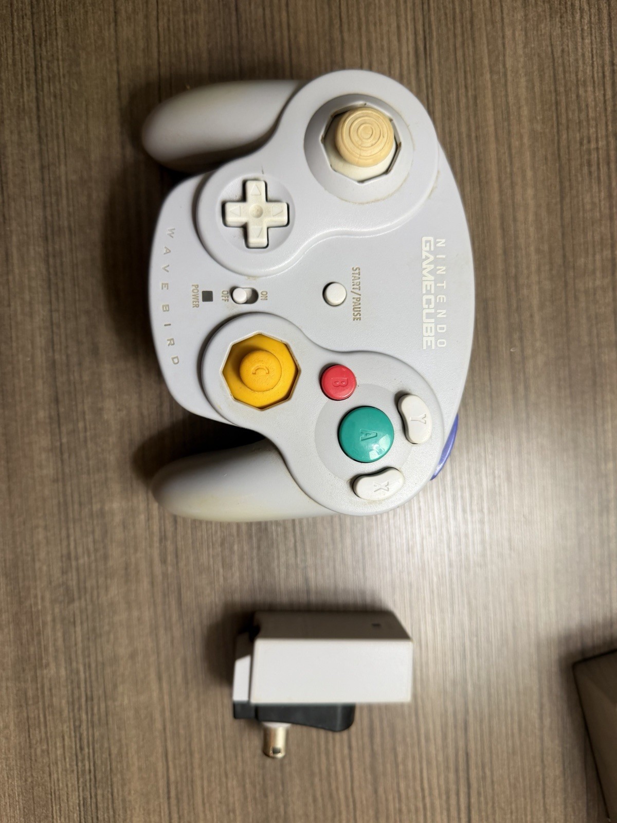 Nice! Tested! Nintendo Gamecube Wavebird Gray Wireless Controller w/ Receiver