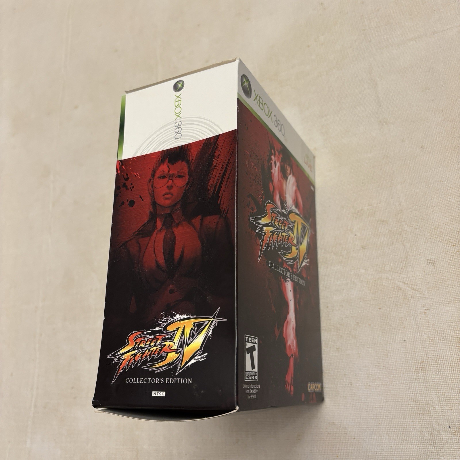 Street Fighter 4 Xbox 360 Collector’s Edition NO GAME NO FIGURE BONUS DISC ONLY!
