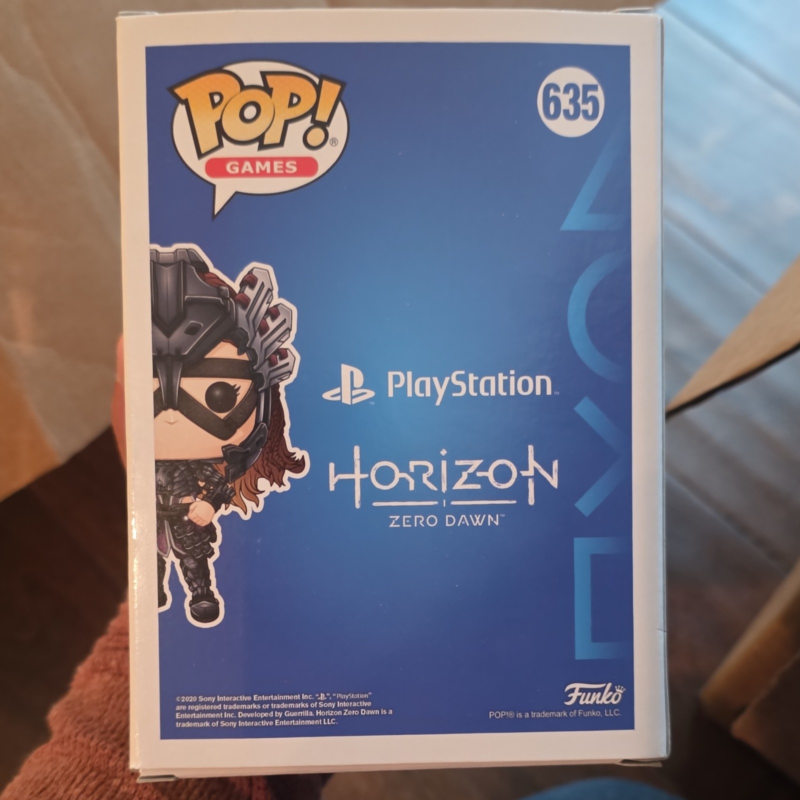 Funko POP! Games Aloy Shadow Stalwart Armor 635 Official Horizon Zero Dawn