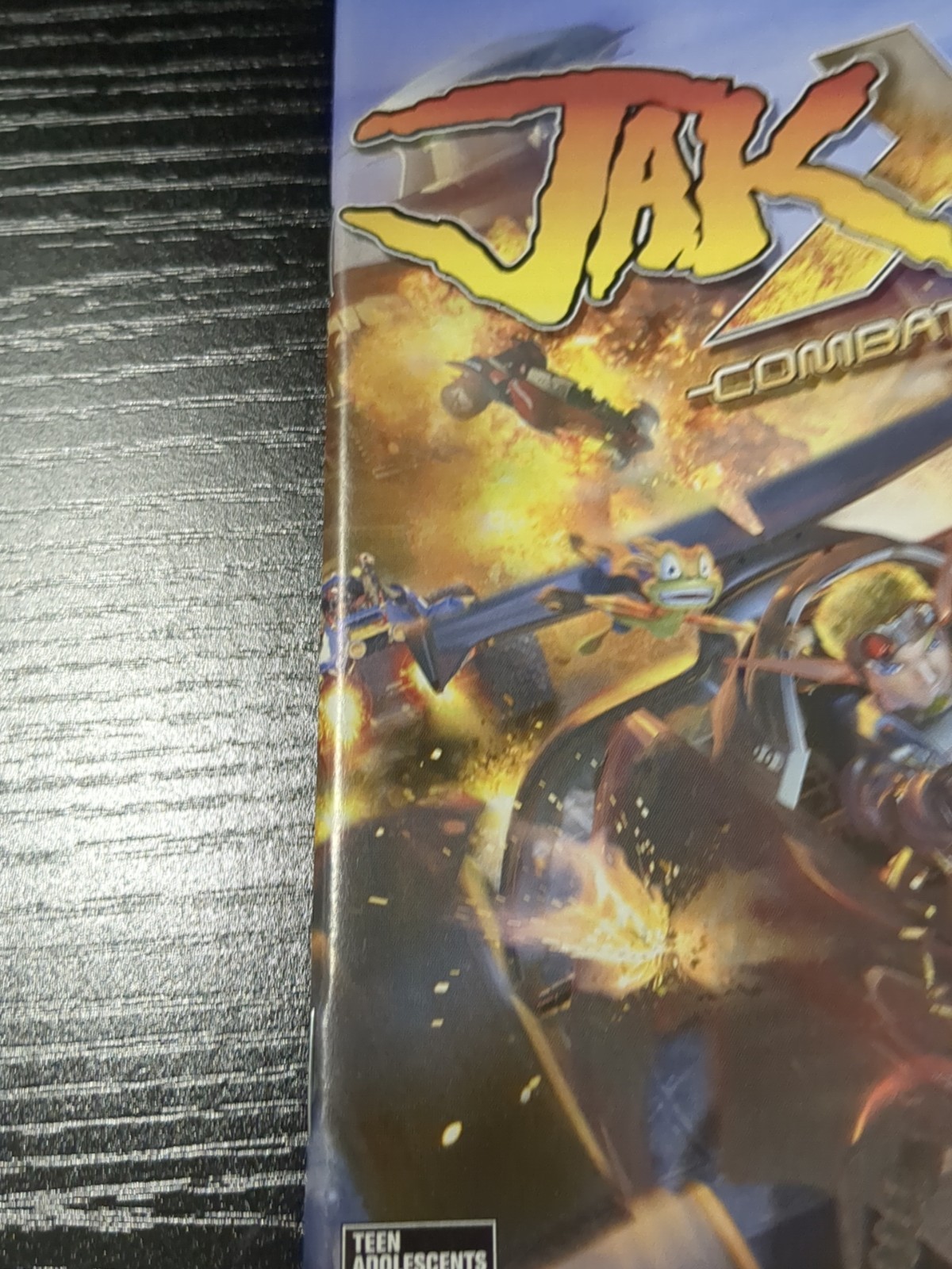 Jak X Combat Racing Original Booklet Manual ONLY Guide Instruction Authentic OEM