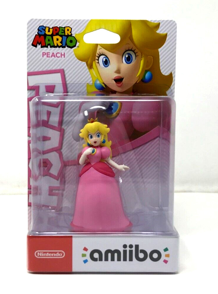 Peach Amiibo Super Mario Series Nintendo Brand New & Factory Sealed!