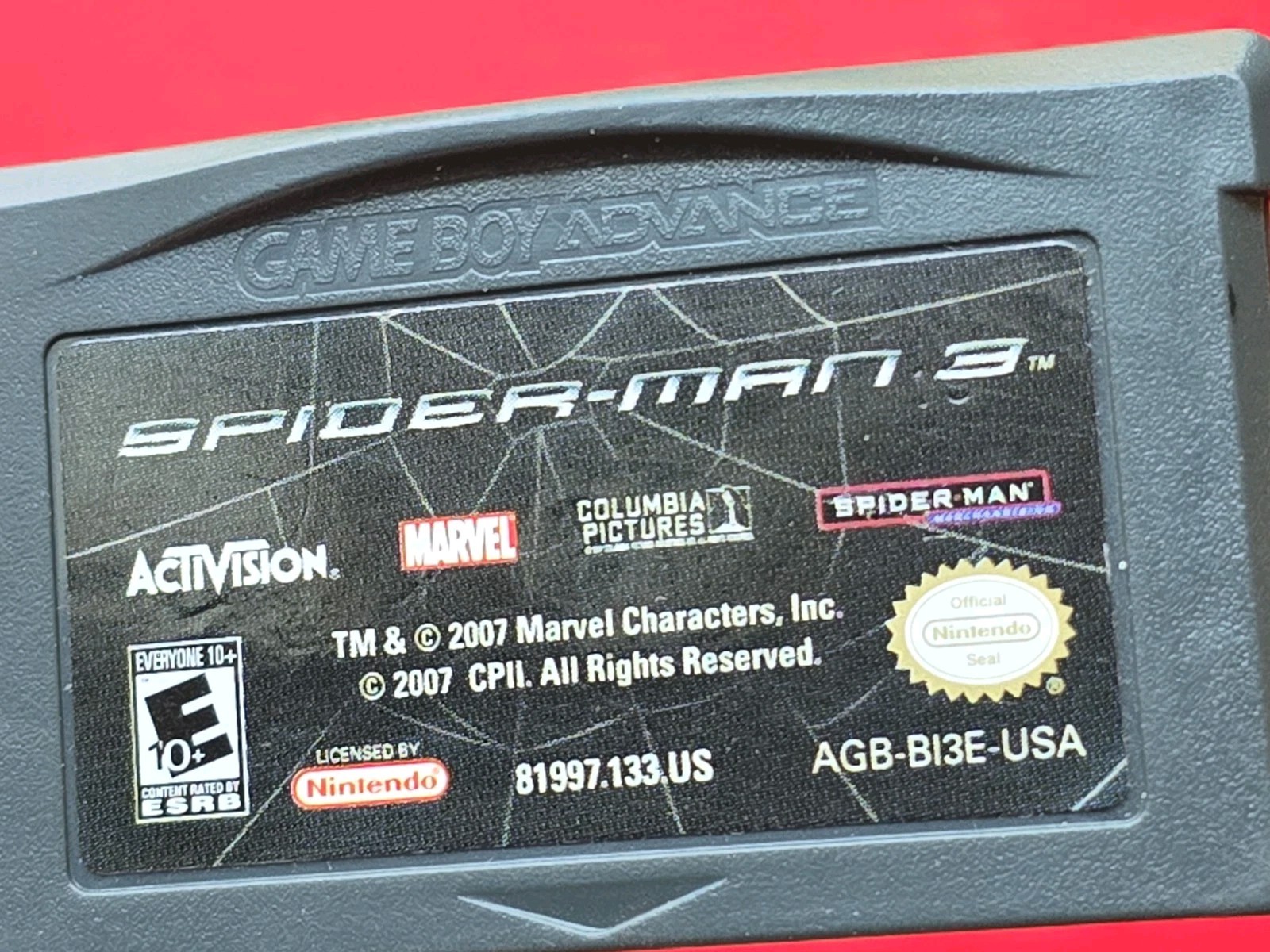 Spider-Man 1 2 3 Game Boy Advance Lot 3 Spiderman Games Authentic Saves