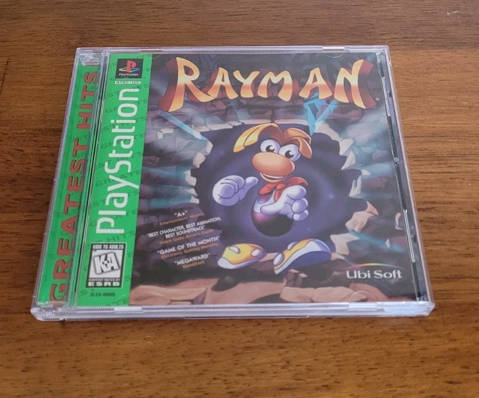 Rayman PS1 Greatest Hits
