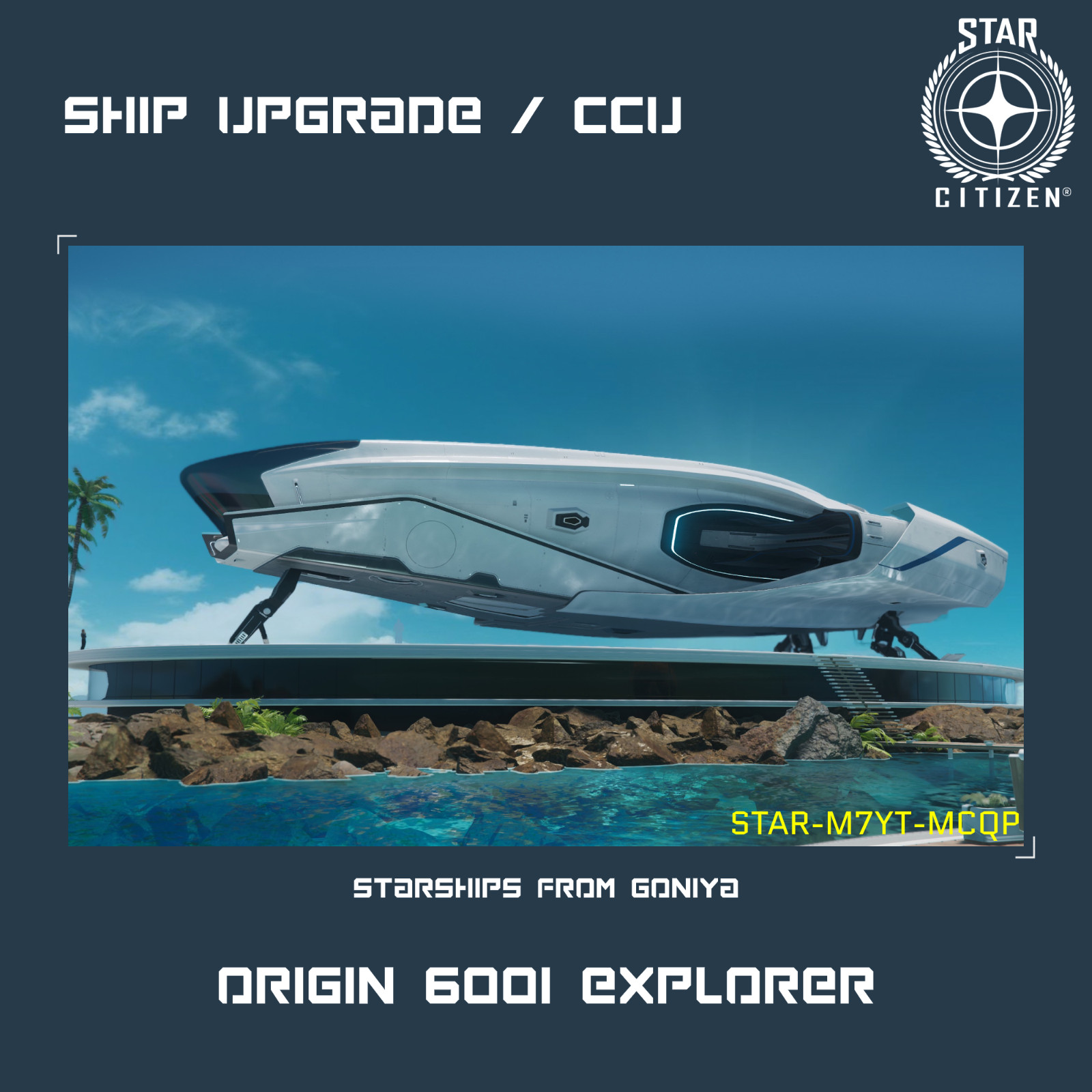 STAR CITIZEN – ORIGIN 600I EXPLORER UPGRADE – (CCU)