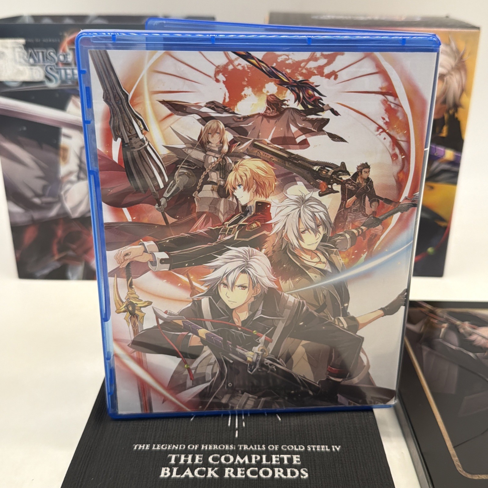 Legend of Heroes Trails of Cold Steel IV Limited Edition Collectors Box PS4!