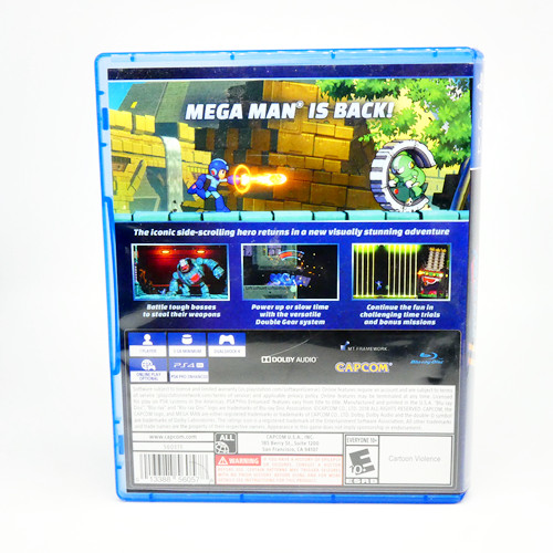 Mega Man 11 (PlayStation 4, 2018) Great Condition