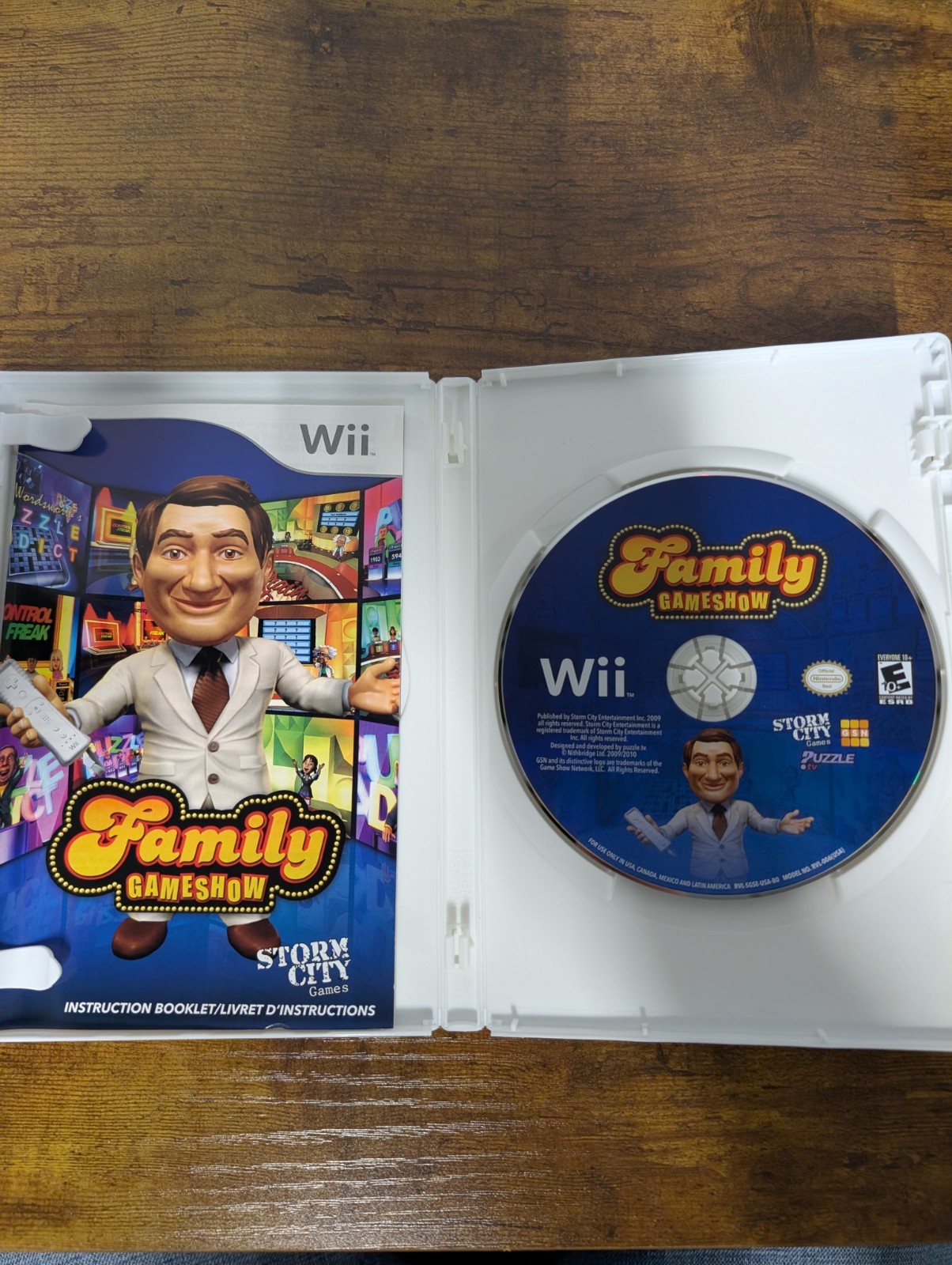 Gsn Presents: Family Gameshow – Nintendo Wii Complete CIB