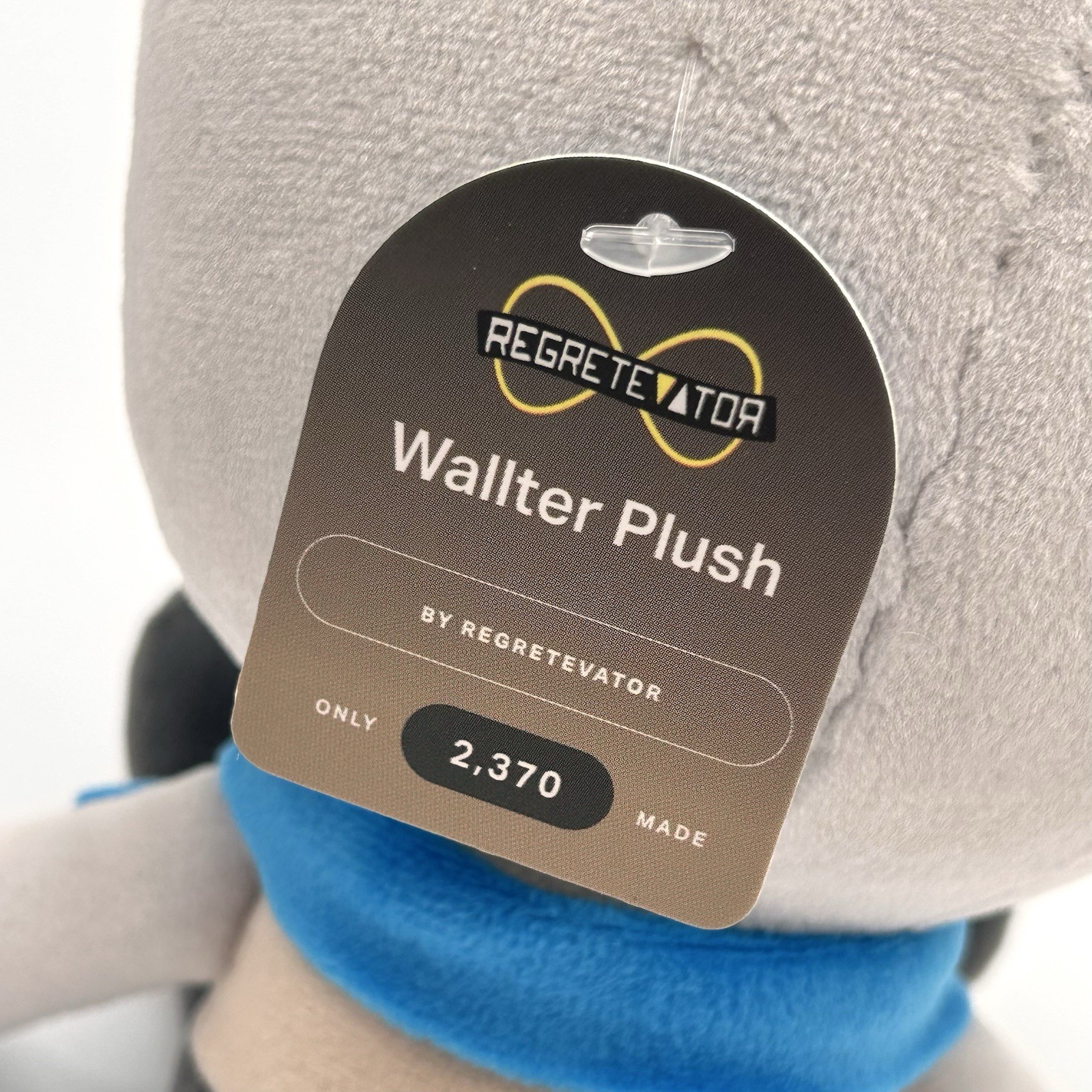 Official Makeship Wallter Plush Regretevator Video Game Limited Edition RARE NWT