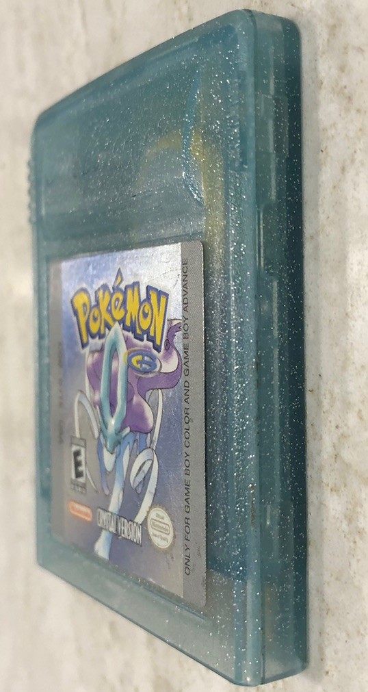Pokemon: Crystal Version (Nintendo Game Boy Color, 2001) Authentic, Tested saves