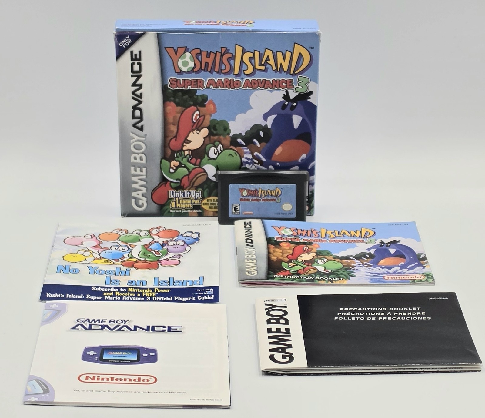 Yoshi’s Island Super Mario Advance 3 Gameboy Advance – CIB, Tested! –